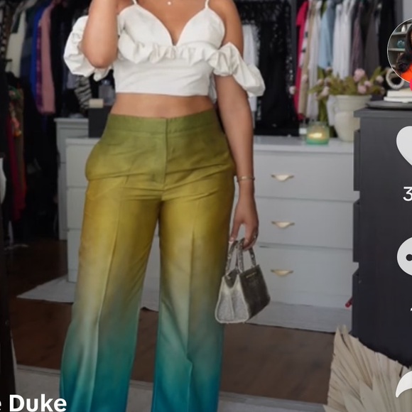 ZARA TIE DYE PRINT PANTS - Picture 3 of 16